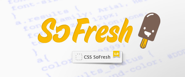 SoFresh, actualiza código CSS