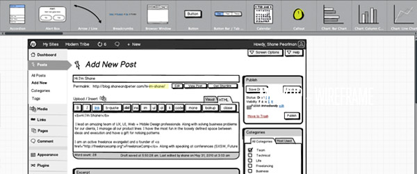 Prototipado web con Balsamiq
